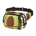 thumbnail image 2 of Bingfone Fanny Packs for Women Fashion Waist Packs Bag with Adjustable Strap Waterproof Everywhere Crossbody Belt Bag for Workout Running Travelling( Avocado1 ), 2 of 9