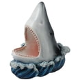 thumbnail image 2 of Decorative Shark Wine Bottle Holder in Beach Bar and Tropical Kitchen Decor Countertop Wine Racks or Display Stands by Home 'n Gifts, 2 of 4