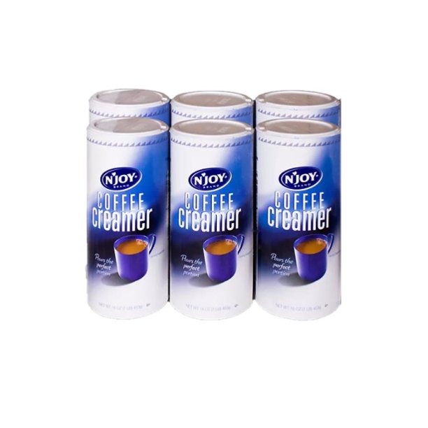 6 Pack N'Joy NonDairy Coffee Creamer, 16 fl oz