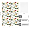 thumbnail image 2 of 2 Pcs Funny Kitchen Towels,Cartoon Tractors Hay Bales White Pattern Microfiber Dish Towels,Kitchen Tea Towels,Kitchen Towel Set (18" X 26"), 2 of 7
