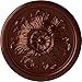 thumbnail image 3 of Ekena Millwork Legacy Acanthus Ceiling Medallion, Antique Copper, 3 of 4