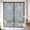 Gray, variant on Privacy Window Film, Sage Green Snowflake Christmas Static Cling Stained Glass Window Film, UV Sun Blocking Heat Control Stickers, Non-Adhesive Laser Windows Tint 17.7"x39.3" Winter Xmas Snowflakes