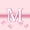 Pink M, variant on Manfei Teens Kawaii Ribbon Bowknot Personalized Initial T Twin Bedding Sets 7-Piece,Girls Romantic Stripes Polka Dots Bedding Comforter Set,Pink Reversible,Super Cozy Room Decor