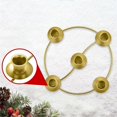 thumbnail image 5 of Advent Wreath Candle Holder, Round Advent Candle Holders 2pcs, 5 of 5