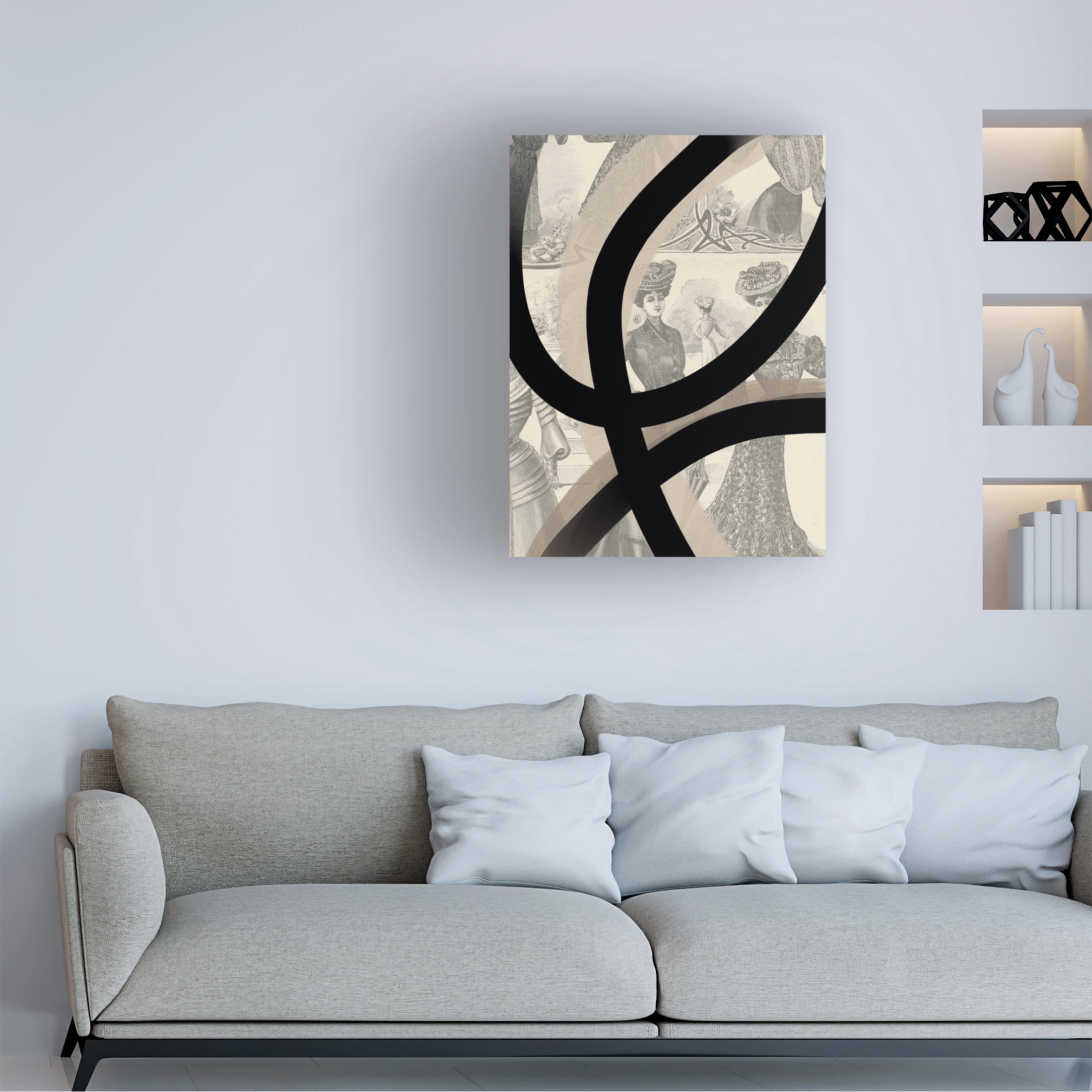 Trademark Fine Art Yopie Studio  Industrial Vintage Canvas Wall Art