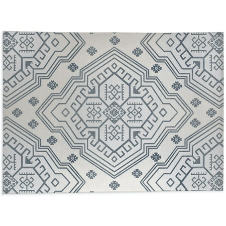 

Emek Navy Kitchen Mat by Kavka Designs