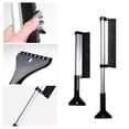 thumbnail image 2 of Car Snow Brush with Integrated Ice Scraper and Squeegee Head Extendable Snow Broom, 2 of 7