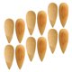 thumbnail image 4 of 12 minicucharas de bambú para té, café, especias y condimentos Cucharas de madera pequeñas para servir miel, postres, hogar y restaurantes, 4 of 7