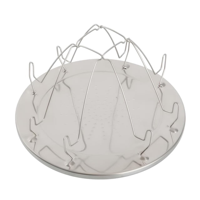 Estante Redondo Para Pan, Parrilla Para Hornear Multifuncional Lavable, Estante Para Pan De Acero Inoxidable Para Barbacoa Al Aire Libre, Horneado, Asado Al Vapor Speravity HA014929-00