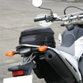 thumbnail image 3 of Waterproof Tail Bag for Backpacking Adventures, 35L Capacity Retro-Styled Motorcycle Rear Seat Bag, 3 of 6