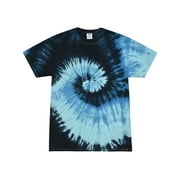 Colortone Tie Dye T-Shirts Swirl Multi Colors Adult S to 5XL Men 100% Cotton