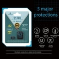 thumbnail image 5 of Amplim 512GB Micro SD Card - UHS-I Class 10, A2, U3 High-Speed Memory Card for Android Phone, Camera and 4K Video Recording, 5 of 10