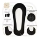thumbnail image 2 of Calcetines Tines Invisibles Mujer Medias Cortas Set 4 Pares, 2 of 8