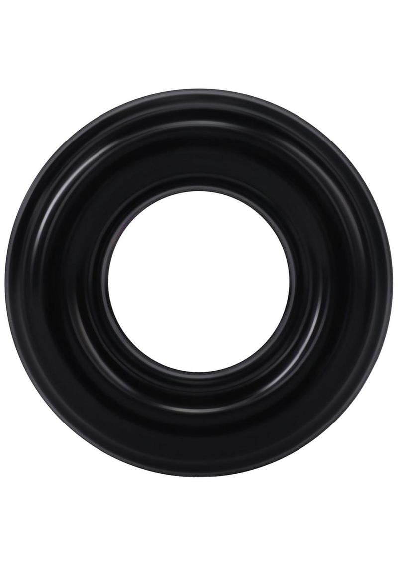 Optimale Vibrating Double C Ring - Black - Walmart.com