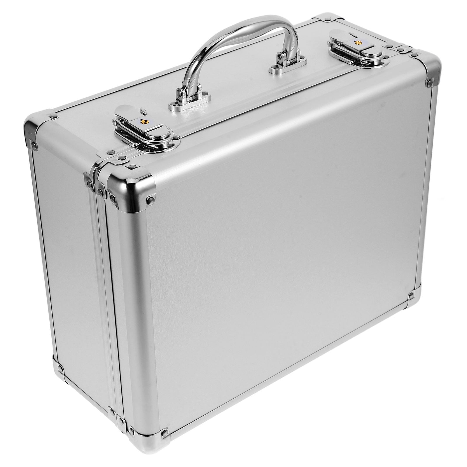 RENACLIPY Metal Briefcase Portable Tool Organizer Case for Men and Lightweight