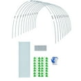 thumbnail image 1 of Garden Arch Shed Greenhouse Support Kit UV Resistant and Rot Resistant Hoop for Home Outdoor Garden Landscape, 1 of 4