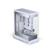 Phanteks Evolv X2, Mid-Tower Gaming Chassis, Vertical Cooling System, See-through Tempered Glass Chassis, Brushed Aluminum interior panel with Integrated D-RGB Lighting, Silver White