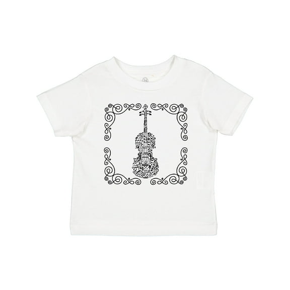 Inktastic Violin Music Instrument Musician Girls Toddler T-Shirt