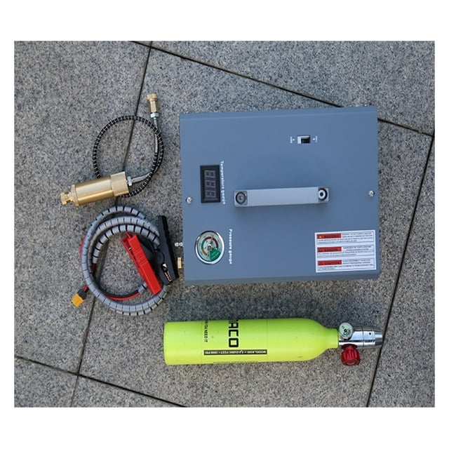 4500Psi PCP Submersible Pump Air Compressor 300Bar High Pressure Pneumatic Rifles 12V Diving 30MPA Inflator Shooting