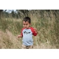 thumbnail image 4 of 7 ate 9 Apparel Kids Risen Happy Easter Red Raglan, 4 of 6