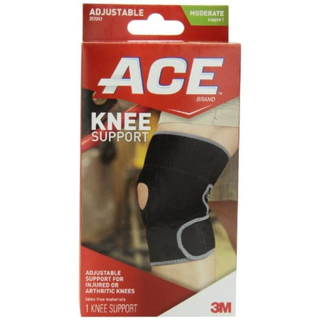 - 3 Pack - ACE Neoprene Knee Brace Open Patella One Size 1 Each