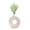 1292!, variant on Savings Clearance for Home Products!Tengw Ceramic Vase Art of Donut for Home Decor Ceramic Vase Ornaments for Decoration Desktop