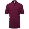 thumbnail image 1 of FashionOutfit Men's Basic Short Sleeve Polos in Various Colors, 1 of 3
