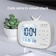 thumbnail image 3 of Reloj Despertador Con Pantalla Digital Led Grande Reloj Despertador Ajustable Con Elemento Fotosensible Función De Repetición Diseño Lindo Para El Dormitorio Sala De Estar Oficina Advancent HA027526-04, 3 of 7
