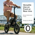 thumbnail image 6 of AlveyTech 12-1/2"x2-1/4" Pneumatic Tire with Street Tread for 2-Wheeler Electric Bikes and Scooters, 6 of 7