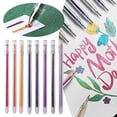 thumbnail image 3 of 2ML Glitter Marker Multicolor Quicksand Gel Pen Quick Dry Pens for Journaling Writing Fun Assorted Novelty Fun Supplies Pens Cute for Scrapbooking, Brush Lettering, Card Making, DIY Crafts, 3 of 3