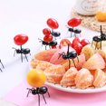 thumbnail image 5 of Moocorvic Clearance Ant Fruit Fork Newest Tableware Multiple Use Snack Cake Dessert Forks For Party, 5 of 9