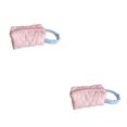 thumbnail image 3 of Sonducket Bolsa de almacenamiento Bolsas portátiles multifuncionales Paquete sólido de gran capacidad Limpieza facial cosmética para viajes Rosa 2piezas, 3 of 6