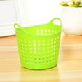 thumbnail image 2 of Small Trash Can with Lid, Mini Trash Can for Bathroom, Office and Bedroom, Small Bathroom Garbage Can with Swing Top, Compact Waste Basket for Desk, Dorm & Home, Green - Xuniizn, 2 of 7