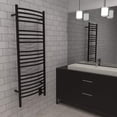 thumbnail image 2 of Amba Products DCMB Jeeves D Curved Towel Warmer, Matte Black, 2 of 2