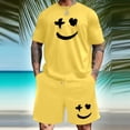 thumbnail image 4 of WILLBEST Pantalones Cortos Deportivos para Hombre, Informales, de Verano, Holgados, Cómodos, Transpirables, para Exteriores, con Camisetas, 4 of 5