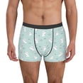 thumbnail image 2 of Bingfone Playing Rabbit Men's Underwear - Casual Stretch Boxer Briefs-XX-Large, 2 of 7