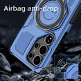 thumbnail image 6 of for Samsung Galaxy A26 5G Case with Invisible Ring Stand, Secure Ring Holder Grip, Phone Case Compatible with Mag-Safe, Durable Shockproof Rugged Cover for Samsung Galaxy A26 5G, Green, 6 of 7