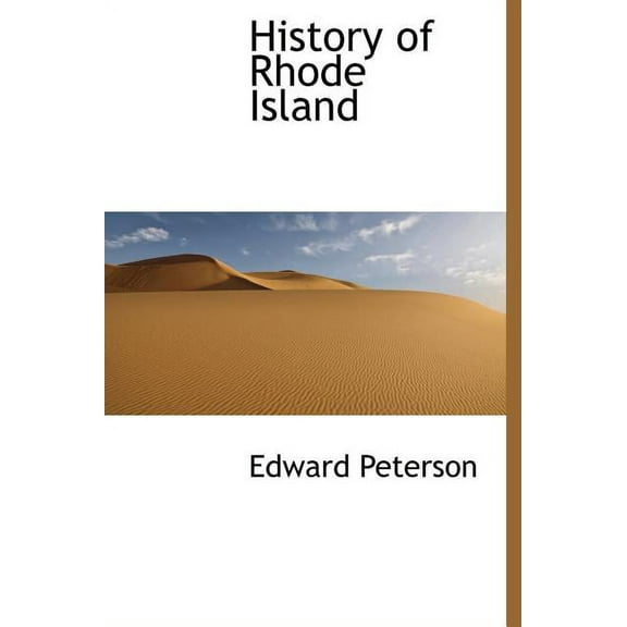 History of Rhode Island (Hardcover)