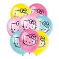 thumbnail image 5 of Set de globos Hello Kitty de 25 cm + 8 x 30 cm con pegatina de cumpleaños, 5 of 5