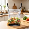 thumbnail image 4 of Tong Kitchen Holder Storage Rack For Wrap & Stretchable Efficient Hanging Organizer, 4 of 5