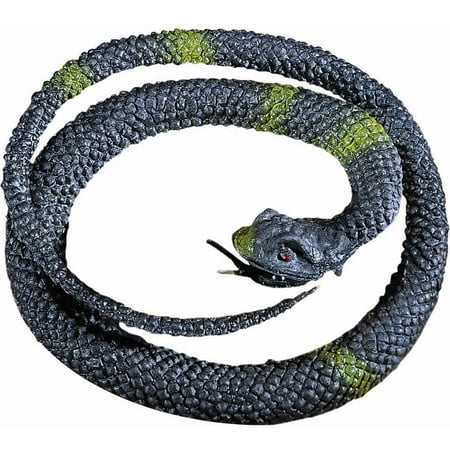 Rubie s Costume Co 211840 5. 75'' x 5. 5'' x 0. 5'' Rubber Snake Costumes