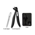 thumbnail image 2 of LongDay Stainless Steel Nail Clipper Wide Mouth Anti-splash Large Opening Nail Clipper Thick Nail Adult Special Nail Clipper Manicure Tool, 2 of 10