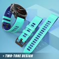 thumbnail image 4 of Tianle Compatible with Fenix 6 Band 22mm Width Soft Silicone Watch Bands for Fenix 7/Fenix 5/Fenix 5 Plus/Fenix 6 Solor/Fenix 6 Pro/Forerunner 935/Forerunner 945/Approach S60/Quatix 5/Epix, 4 of 8