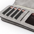 thumbnail image 6 of Pearl Angeli RFID Wallets Women's Fashion PU Leather Trifold Clutch Long Ladies Purse Credit Card Holder Wallet Organizer（Grey）, 6 of 6