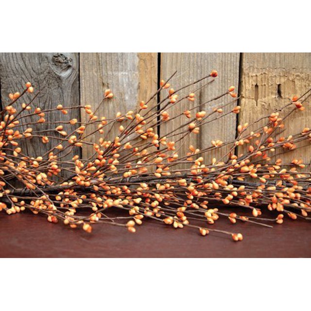 Guirnalda Mostaza Cwi - 4 Pies - Guirnalda Artificial Para Mesa Y Entrada Con Arco De Manto