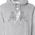 thumbnail image 3 of Inktastic Hope Lung Cancer Awareness Adult Hoodie Sweatshirt, 3 of 4