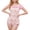 Sweet Bunny, variant on Women Cotton Short Overalls Shortalls Printed Onesie Sky Blue XS