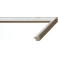 thumbnail image 3 of Roma Moulding 5x7 Solid Wood, Country Style, Rustic White Single Photo Frame, 3 of 5