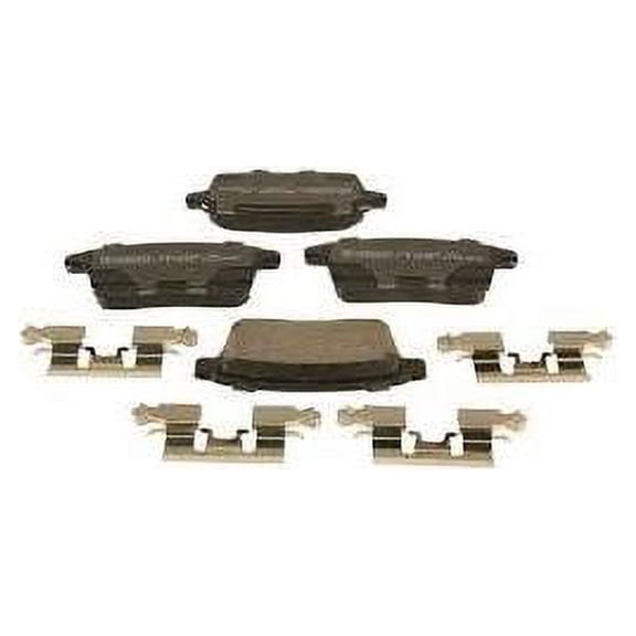 Rear Brake Pad Set - Compatible with 2007 - 2010 Ford Edge 2008 2009