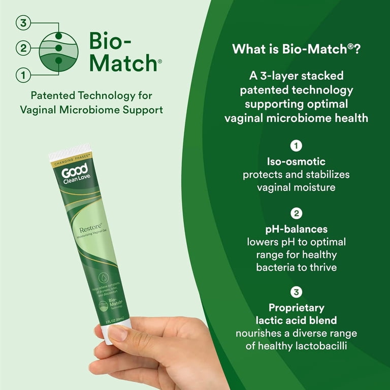 Good Clean Love: Restore Moisturizing Vaginal Gel for Feminine